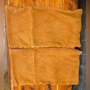 2 West Elm lumbar throw pillow covers